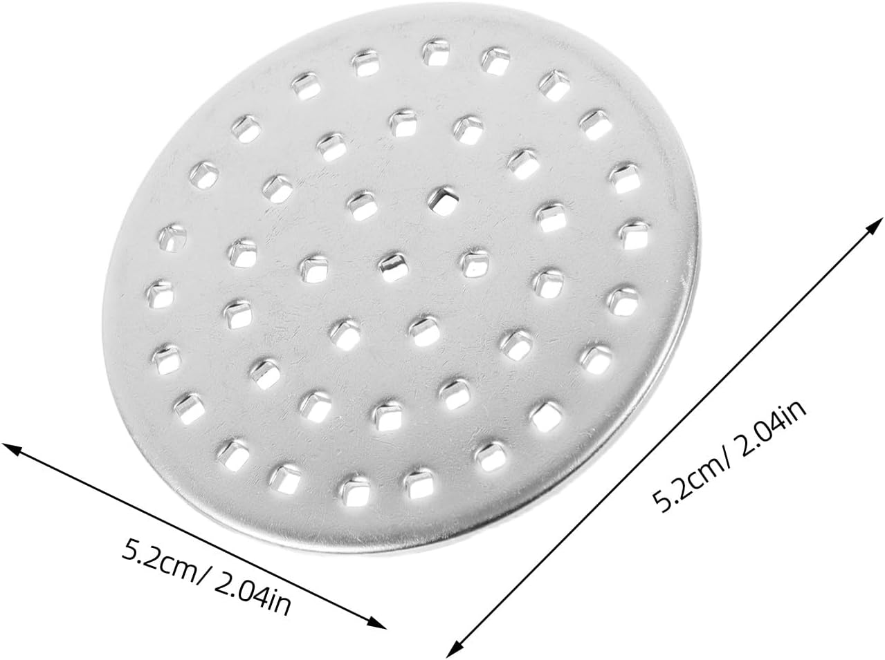 2PCS Automatic Electric Pasta Maker Moulds Disc Replacement - Stainless Steel Thin and Square Mold Attachment for Homemade Spaghetti Accessories