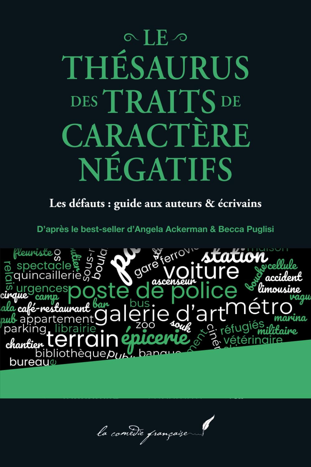 Le thésaurus des traits de caractère négatifs: Les défauts : guide aux auteurs & écrivains | D’après le best-seller d’Angela Ackerman & Becca Puglisi ... Ackerman & Becca Puglisi enfin en français !)