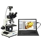 OMAX - M837ZL-C180U3 40X-2500X USB 3.0 Super Speed 18MP Digital Compound Trinocular LED Lab Biological Microscope