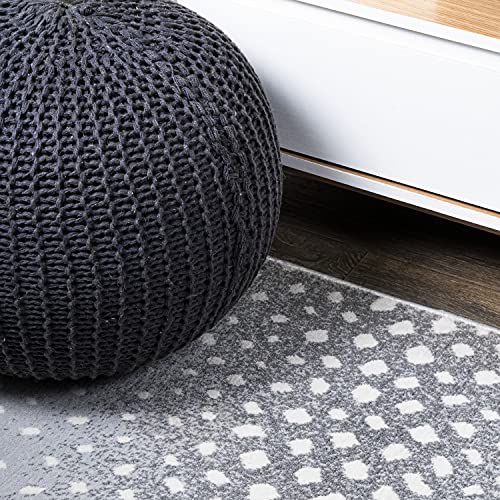 Tapete Antelope Modern Gray/Cream 2x10 pies miniatura 4