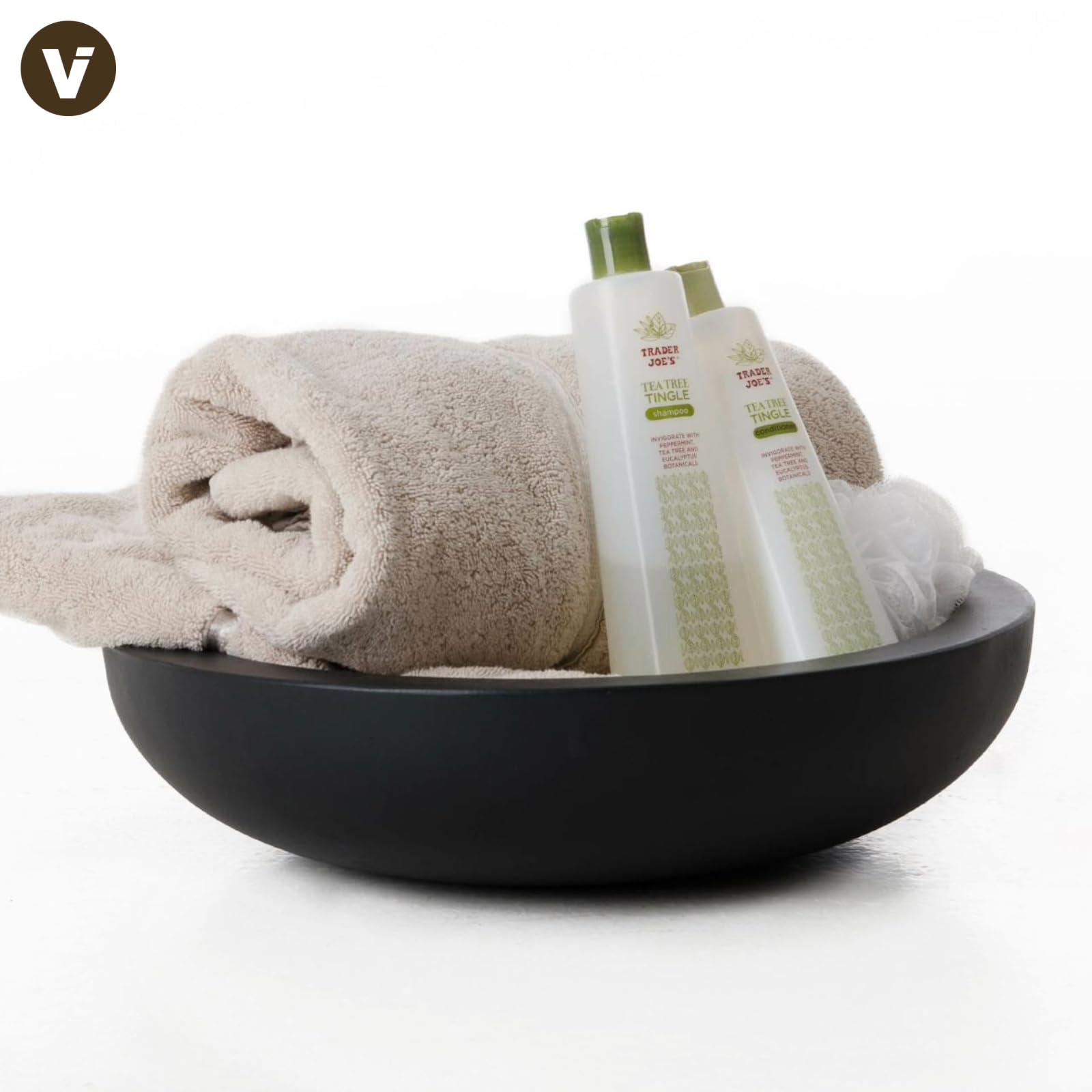 VIVANNO Pflanzschale Blumenschale Dekoschale Fiberglas anthrazit robust langlebig 14 x 54 cm
