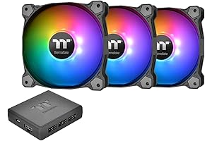 Thermaltake Pure Plus 12 RGB TT-1225 120mm Radiator Fan 3-Pack