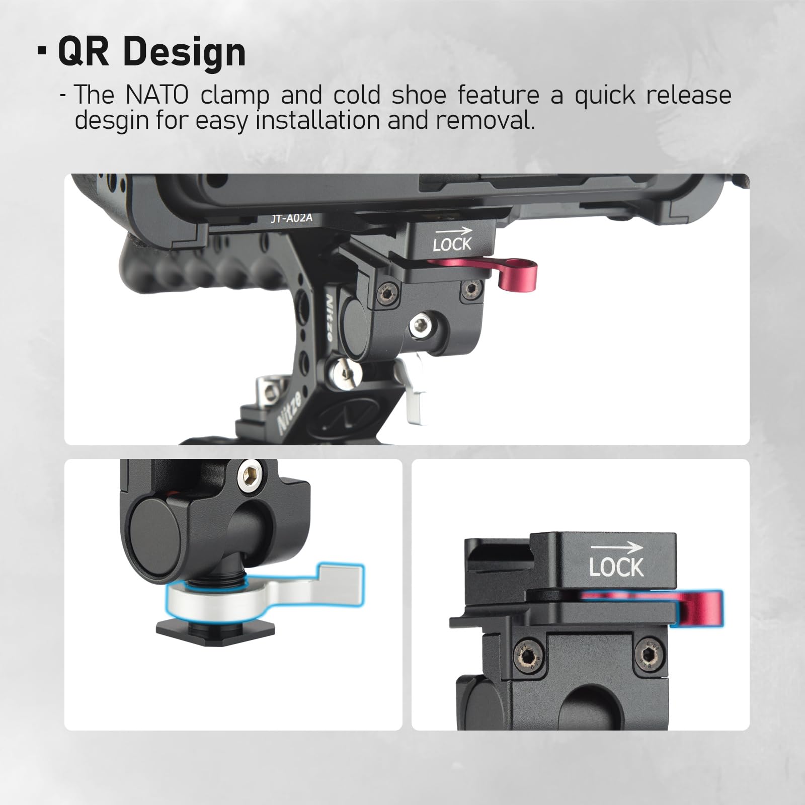 Nitze Monitohouder Swivel & Tilt - 1/4 (N54-F/3.0) (11N54F30000000