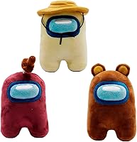 Vista 9 de Just Toys LLC Among US - Peluche serie 4 de 6 pulgadas (naranja con vendajes)