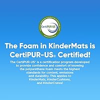 Vista 6 de KinderMat de 3,8 cm de grosor + PBS Kids Kinderbundle - Funda lavable, edición especial - Diseño de amigos del bosque - Regular, la sábana mide 47