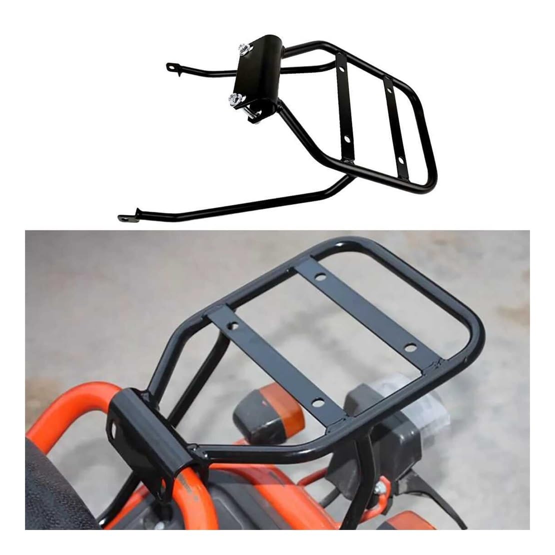 Portaequipajes Trasero Moto Soporte para Estante Trasero De Maletero Motocicleta, para Equipaje para Ruckus NPS50 AF58, Suministros para, Piezas Y Accesorios