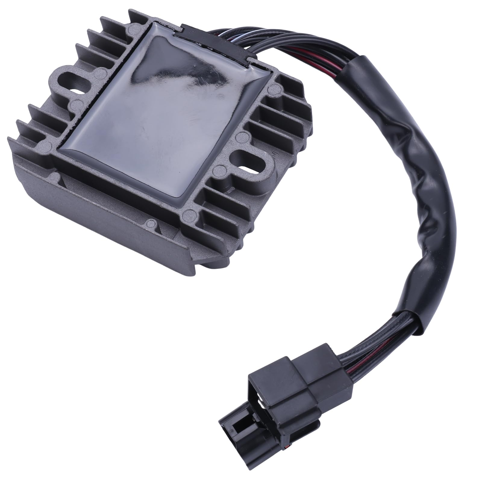 12V Spannungsregler Gleichrichter für Suzuki DL 650 GSF GSR GSX GSXR 600 750 SFV VL VZ, Motorrad Spannungsregler Regler Gleichrichter Autostabilisator ersetzt 32800-47H10 32800-41G10 32800-41G00