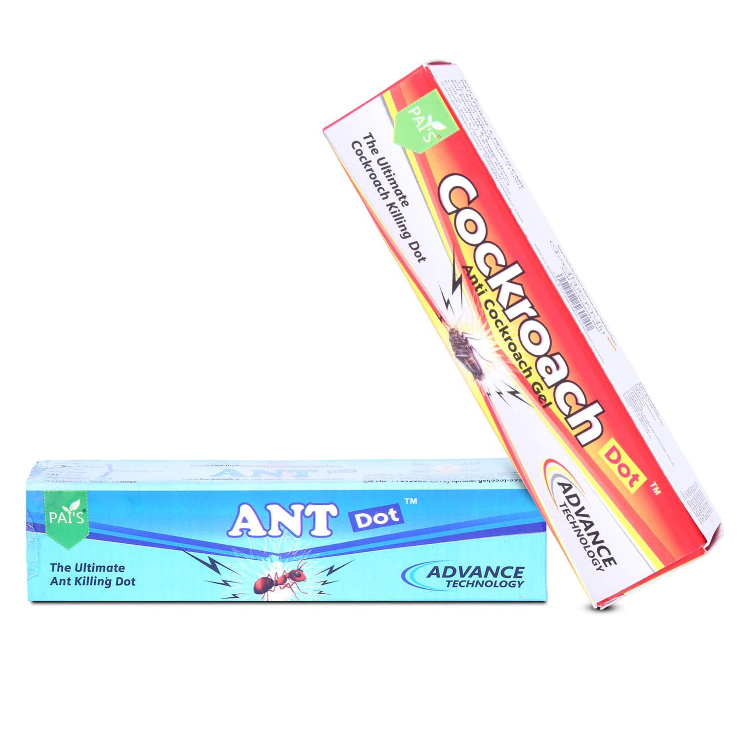 Pai’s Cockroach Dot Anti Cockroach Gel | Long-Lasting Cockroach Killer Gel with Neem Extract | Effective Ant Gel for Crawling Insects - Long-Lasting Insect Protection for Home, Bedroom and Office-picture-22