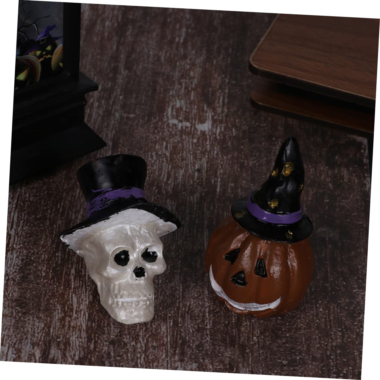 Amosfun 2 Series Decoración De Calabaza Cuevas Acuáticas De Calabaza Decoración De Peces De La Casa De De La Casa del Acuario Adorno De Peces 3 Piezas*2