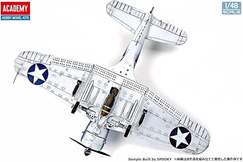 Miniatura 7 de Academy 12345 1/48 US Navy SBD-3 Dauntless, Operación Midway Modelo de plástico, color moldeado