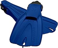 Vista 3 de SCUBAPRO GO Travel - Aleta de buceo para esnórquel y natación, correa de talón abierta Azul