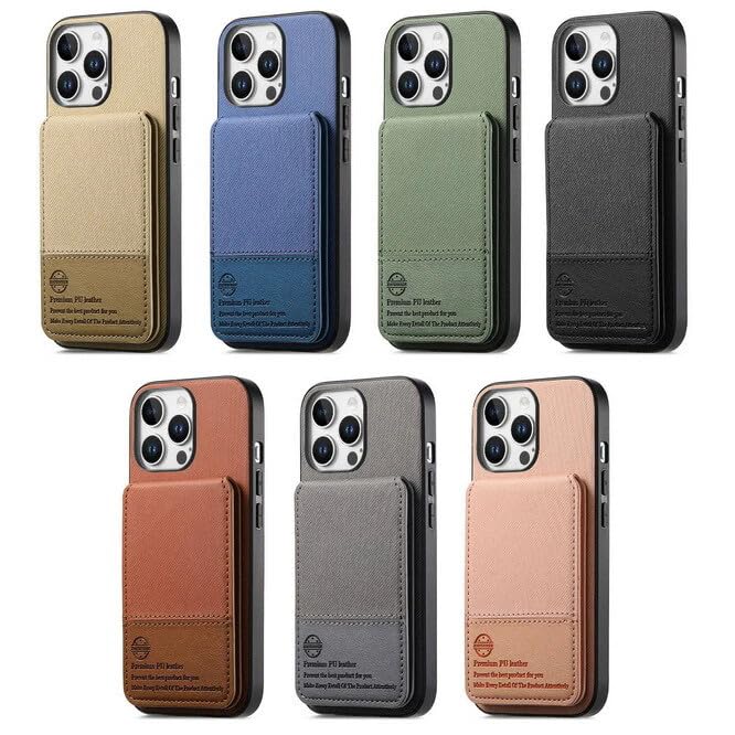 Étui portefeuille iPhone 12 Mini avec support vidéo et rabat aimanté