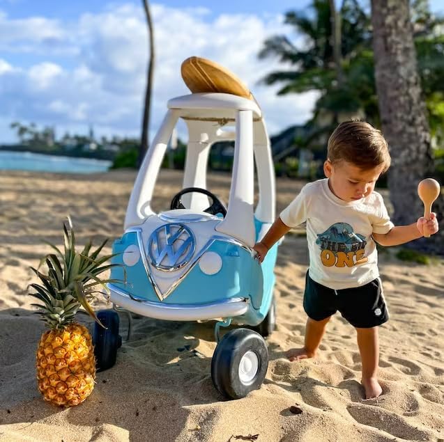 2Pcs Baby Boy 1st Birthday Outfit The Big One Wave Short Sleeve T-Shirt Tops Shorts Pants Set Summer Clothes - Image 2