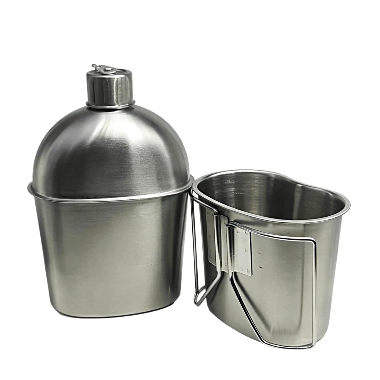 Outdoor Water 1L Kettle For Camping, Hikings, Backpacking, Survival Gear