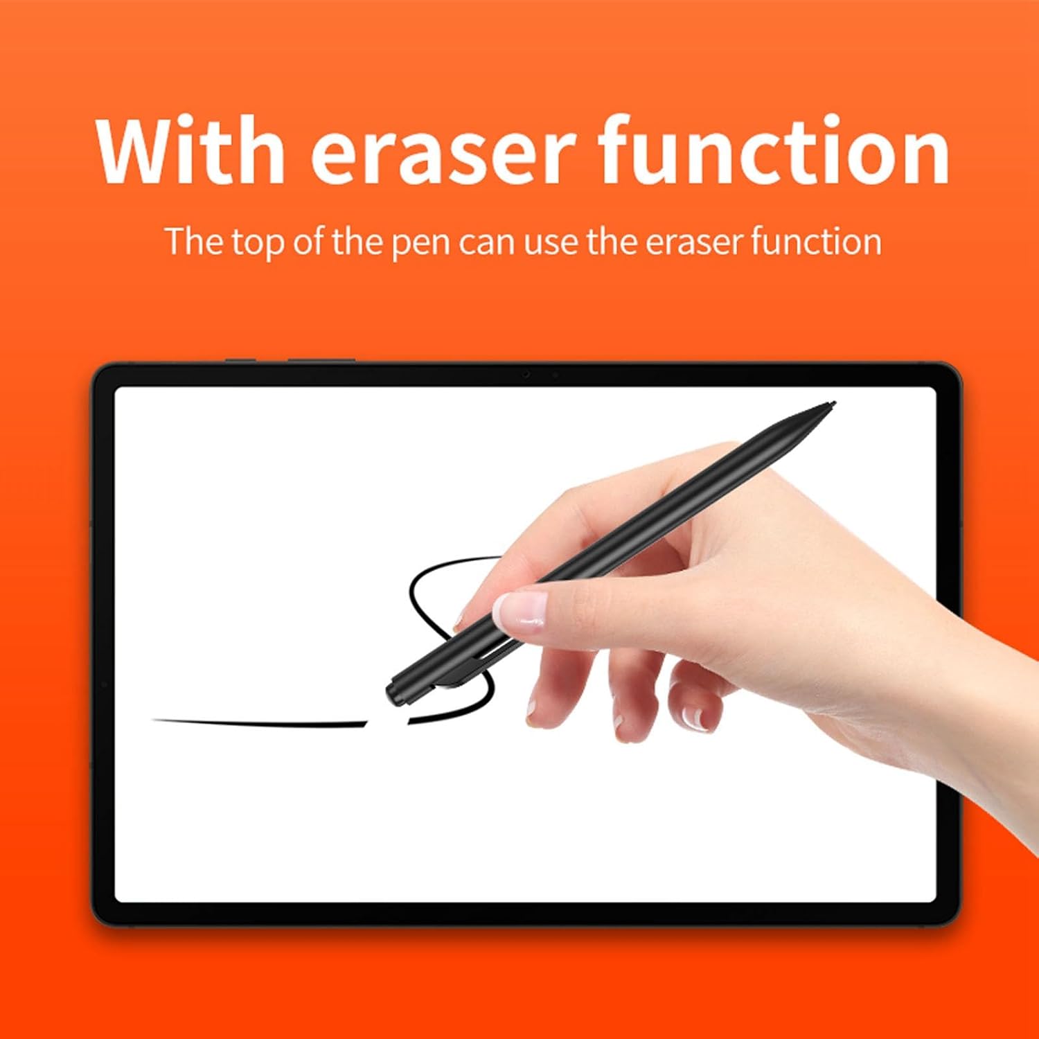Pen for Remarkable 2/1 - EMR Stylus with 2 Replacement Tips of 1.3 mm, Pressure Level 4096, Palm Rejection and Tilt Sensitive, Scribe Compatible image 4