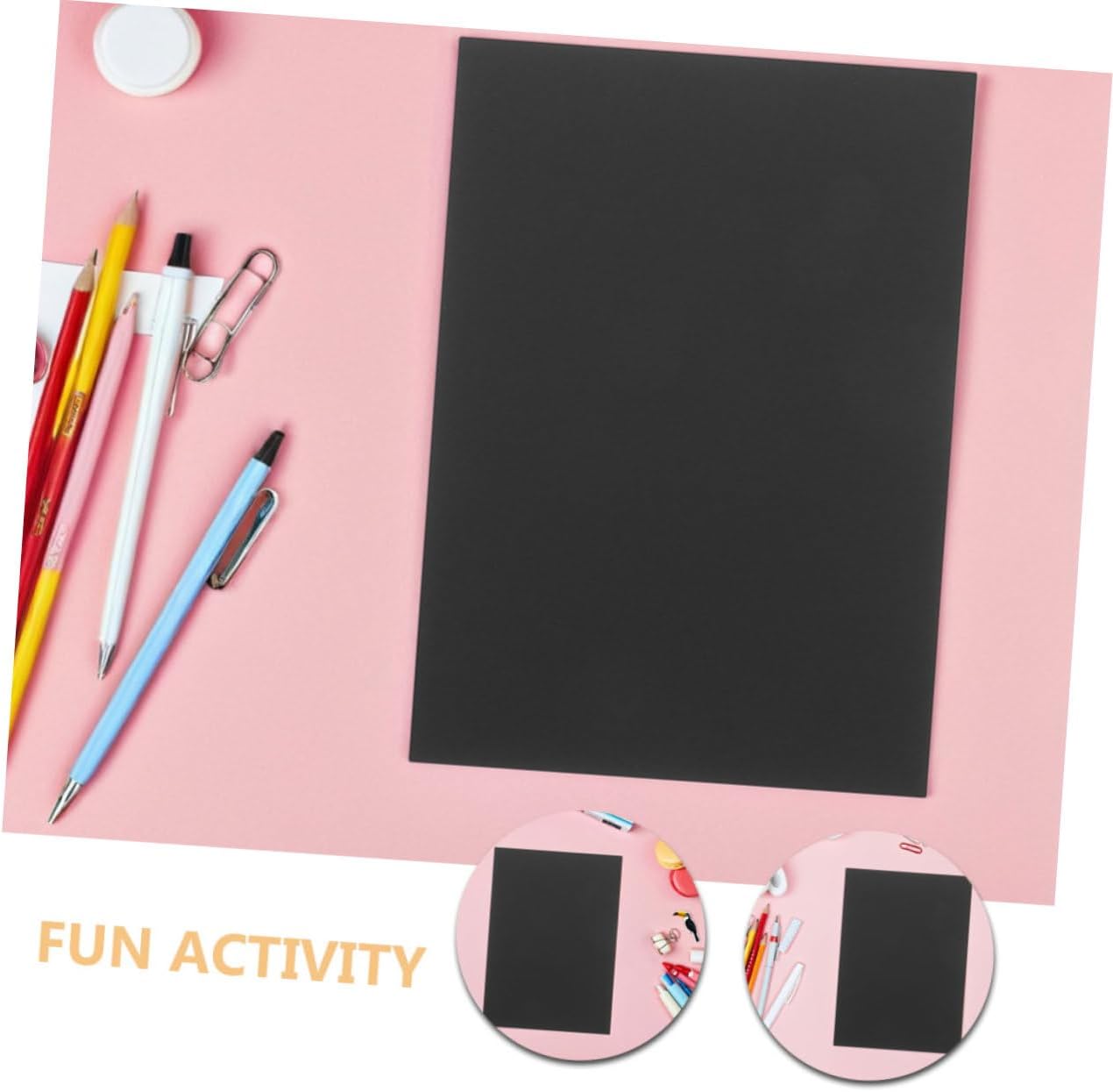 Creative Scratch Paper Set of Delicate Painting Paper for Boys and Girls Fun Drawing Scratch
