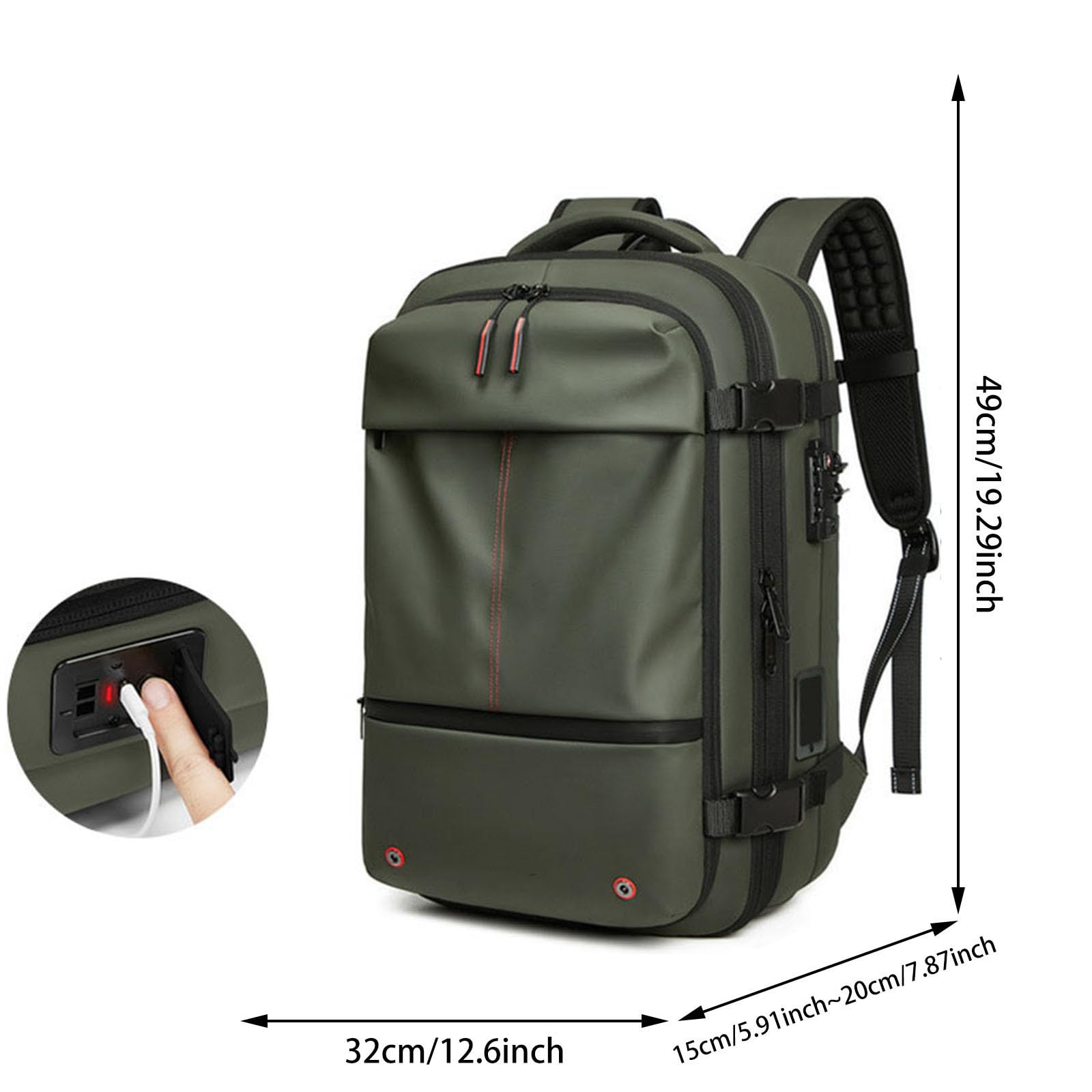 Zaino Donna Universita Zaini Università Zaino Notebook 16 Pollici Lavoro Sportivo Laptop 14 Elegante Grande Da Viaggio Zainetto Zainetti Per Scuola Superiore Uomo Antifurto Impermeabile Pc Ufficio