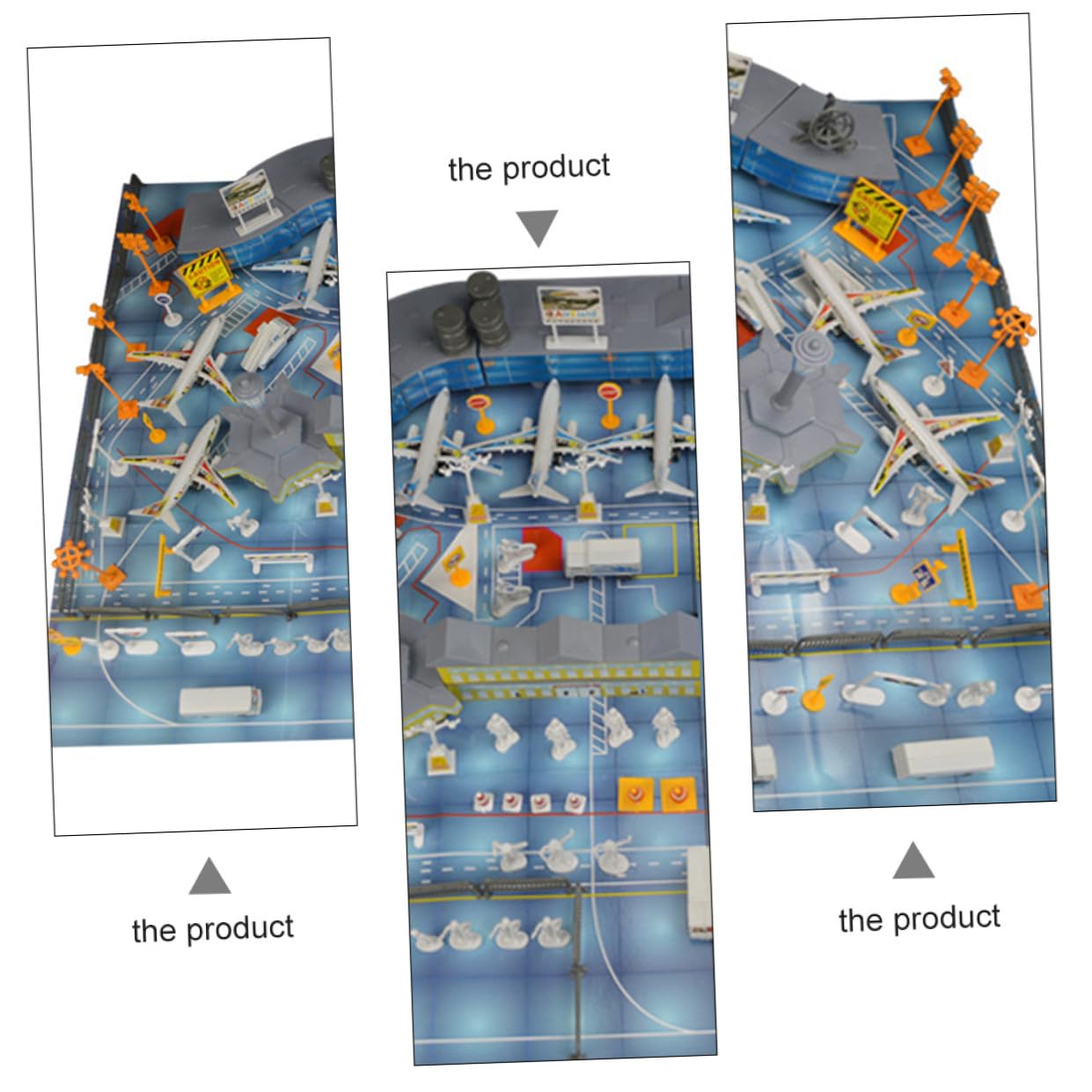 Modelo de Avión de Juguete PVC 1 Juego para Escena Aeronáutica