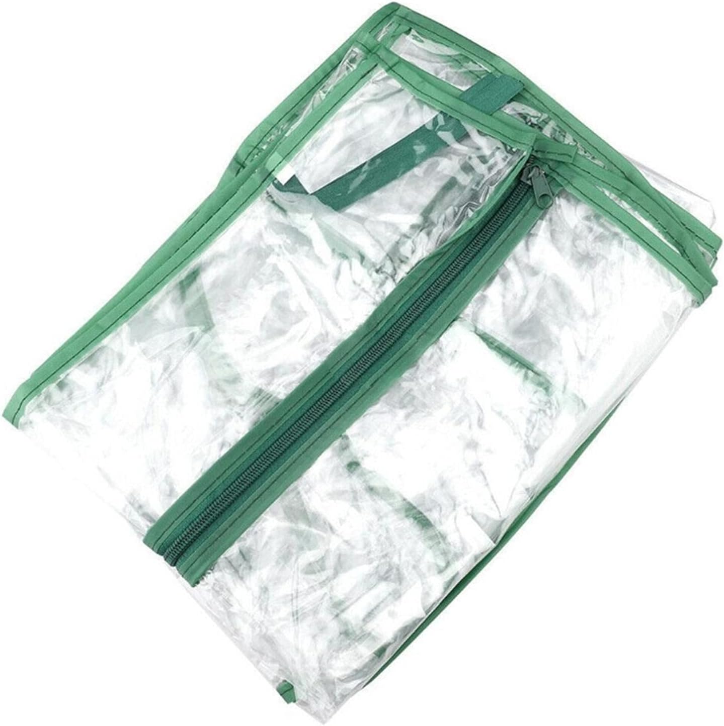 XHQI 4 Tier Mini Clear PVC Greenhouse Cover - Warmhouse Cover For Garden Outdoors (without Frame)