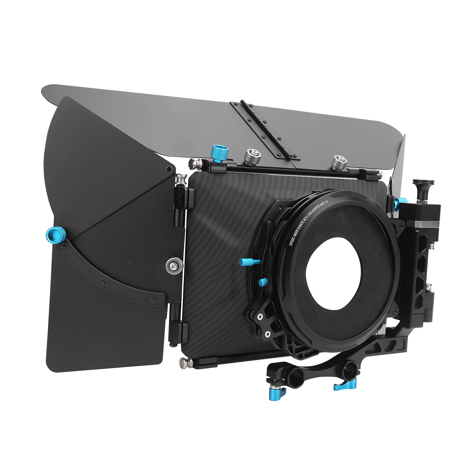 Parasole Oscillante con Scatola Opaca per Asta da 15 Mm Che Riduce L'abbagliamento per la Creazione di Video in Lega