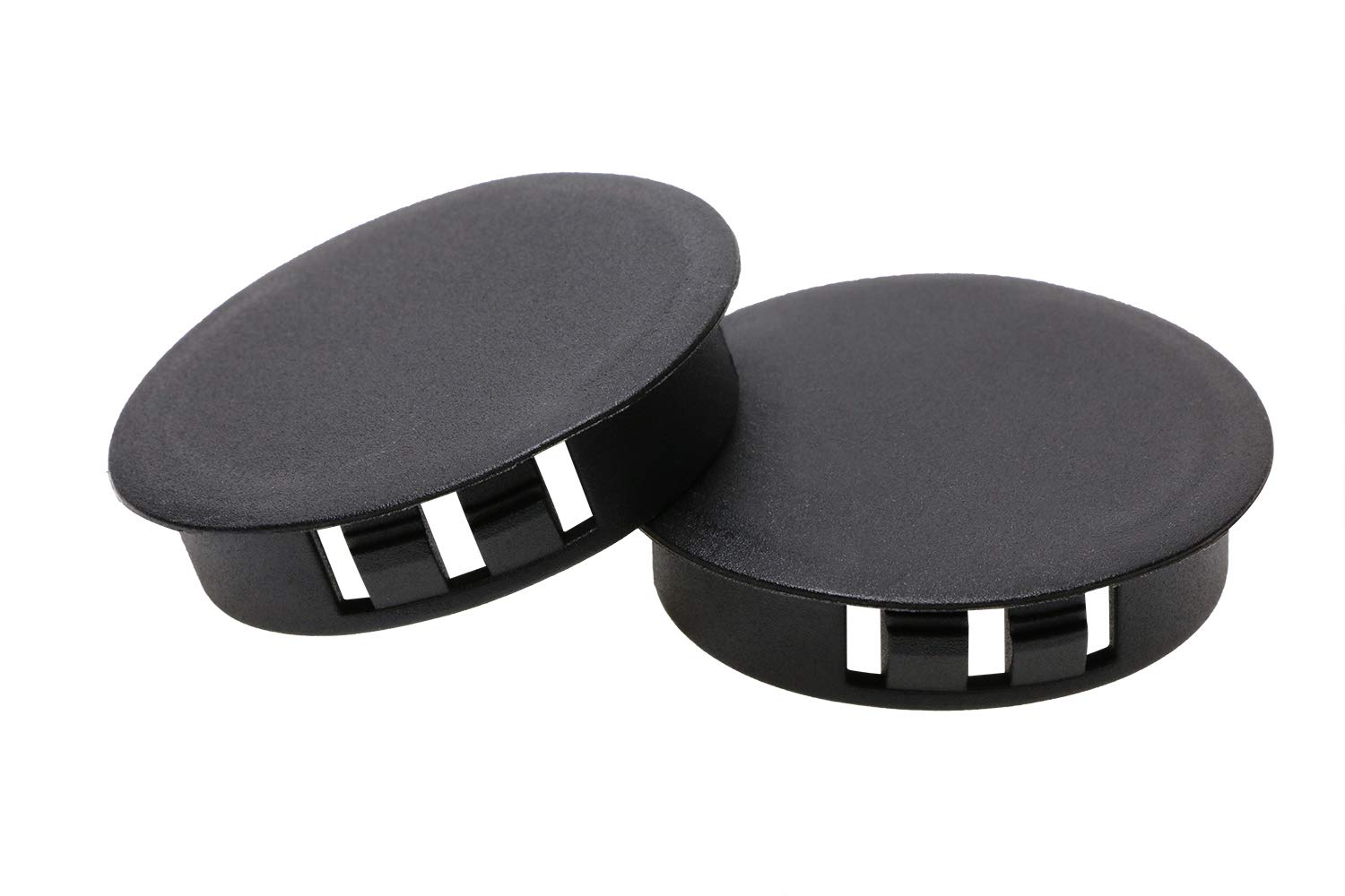 ONLYKXY 10 Pcs 40MM Black Plastic Furniture Hole Plugs