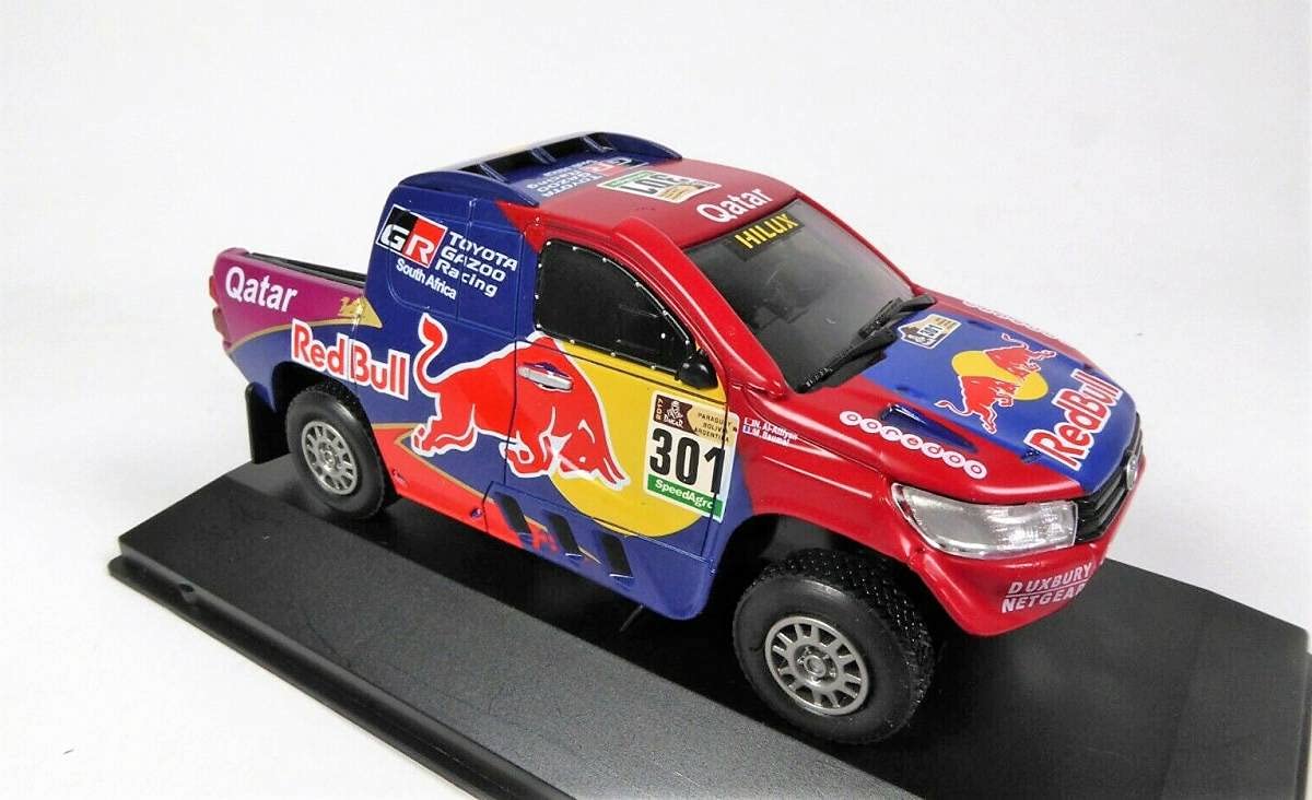 ミニカー DAKAR RALLY TOYOTA HILUX 2017 Amazon.co.jp: 1:43 Toyota Hilux Hilux Dakar Rally 2017
