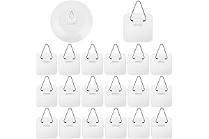 Prasacco 30 Pieces Invisible Plate Hangers | Versatile and Durable Wall Plate Holders
