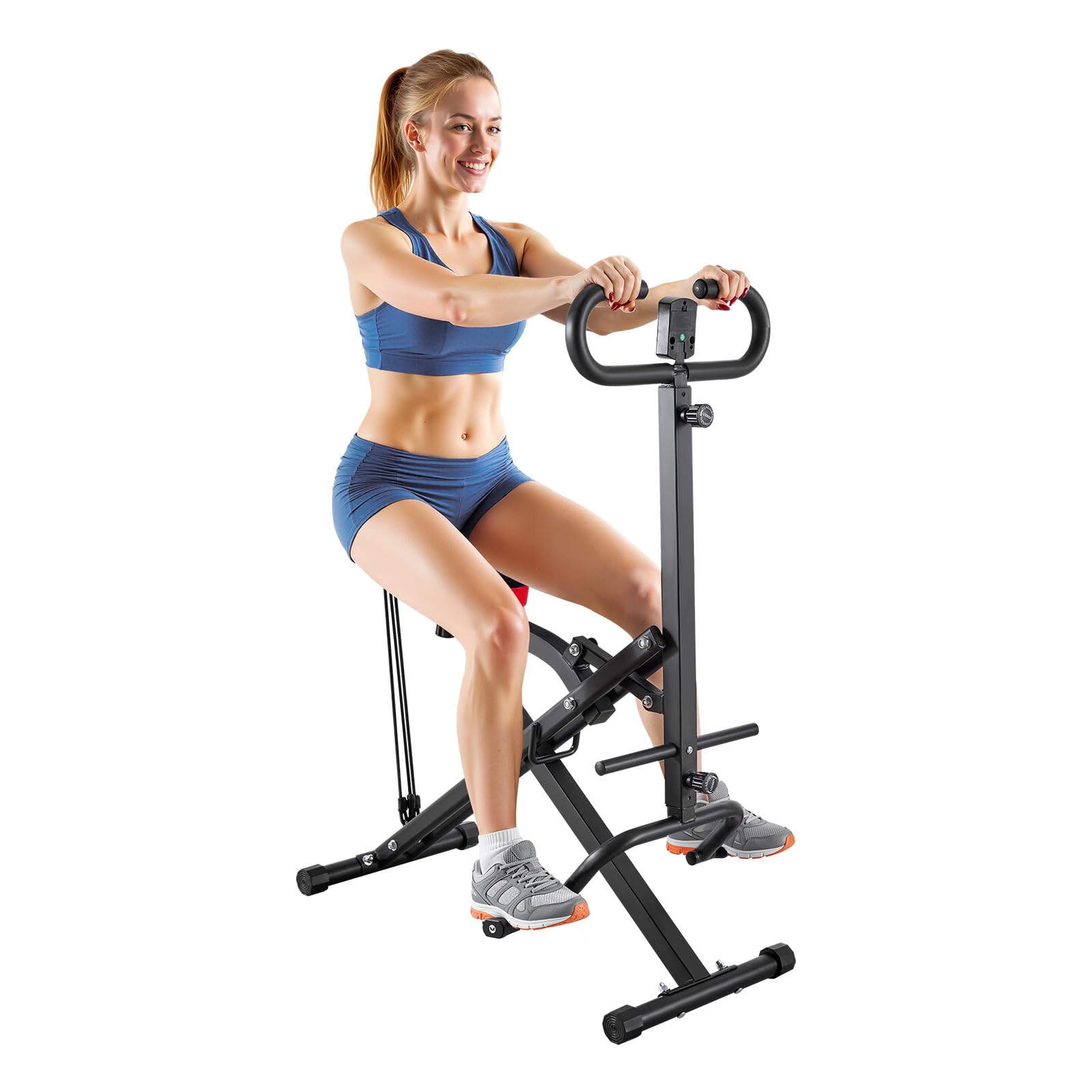 VEVOR Squat Machine, Deep Squat Rowing Machine for
