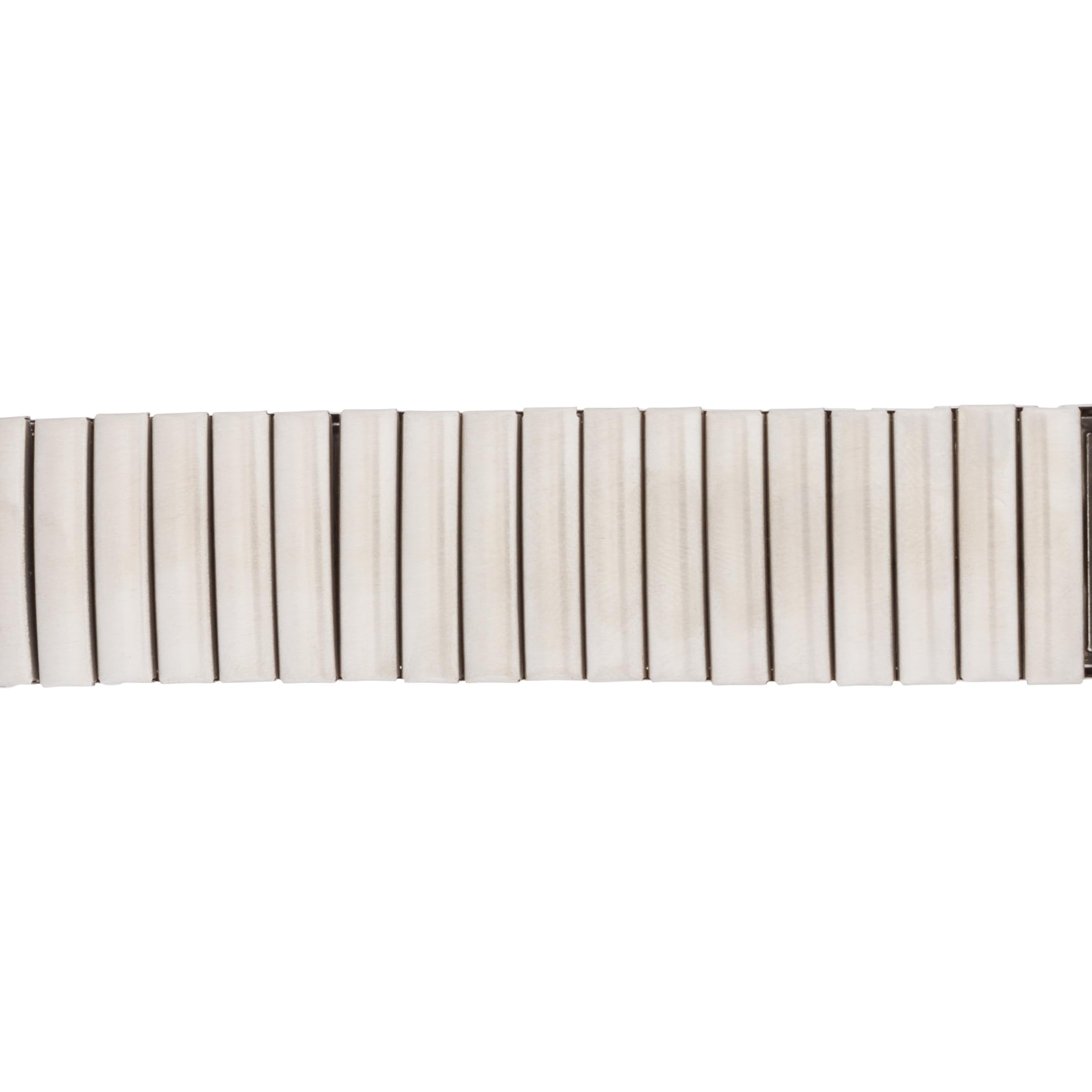 Marschall Deutsch sprechende Digitale Funkarmbanduhr mit Metallzugarmband I 1110V I Silber I Ansage von Zeit und Datum I Weckfunktion I Großes LCD Display