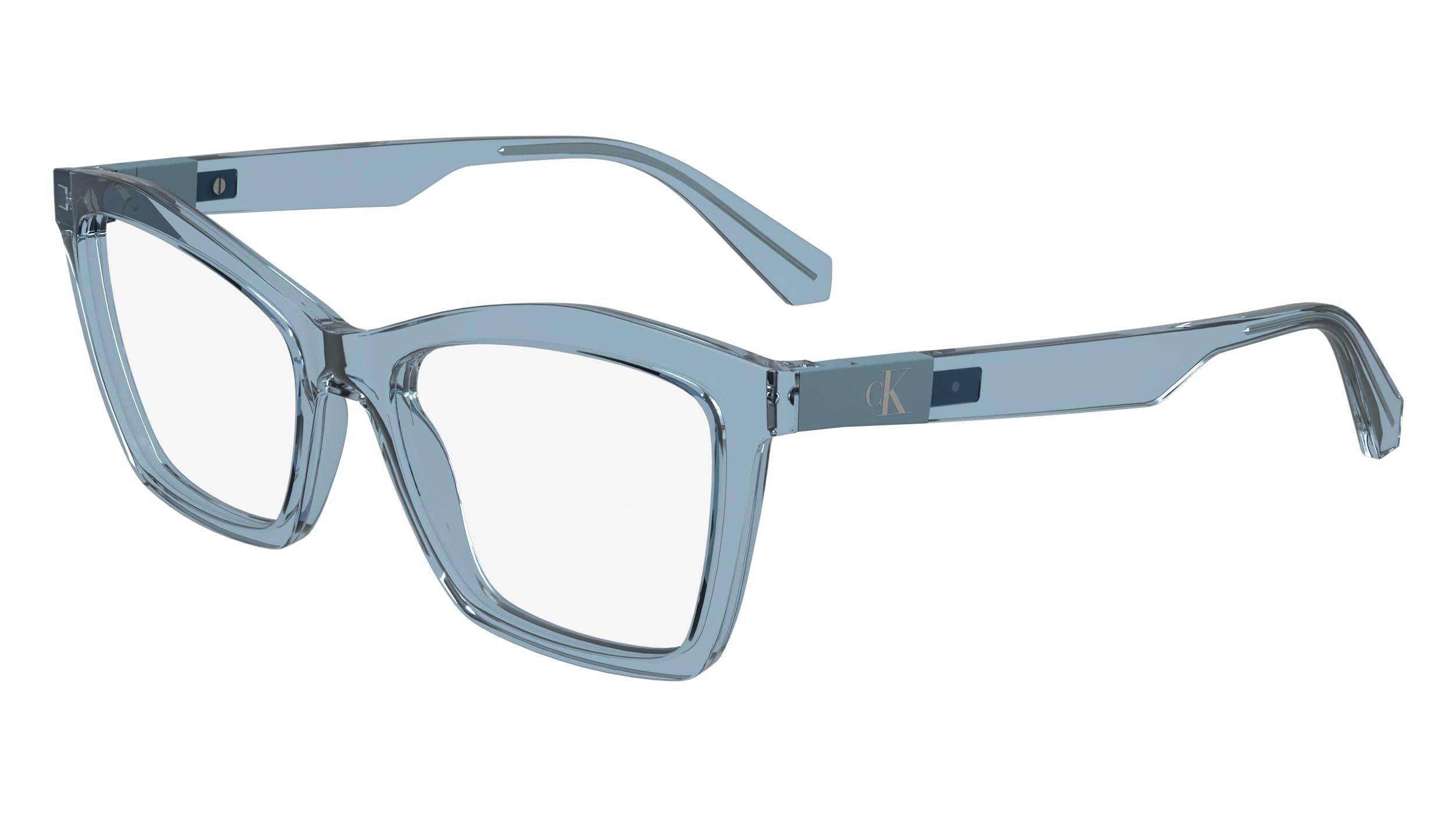 GAFAS CALVIN KLEIN JEANS - CKJ24612 C: AZURE/EYE SIZE: 52 BRIDGE: 17 HORIZONTAL MEASUREMENT: 52 VERTICAL MEASUREMENT: 39,5 Salud y cuidado personal
