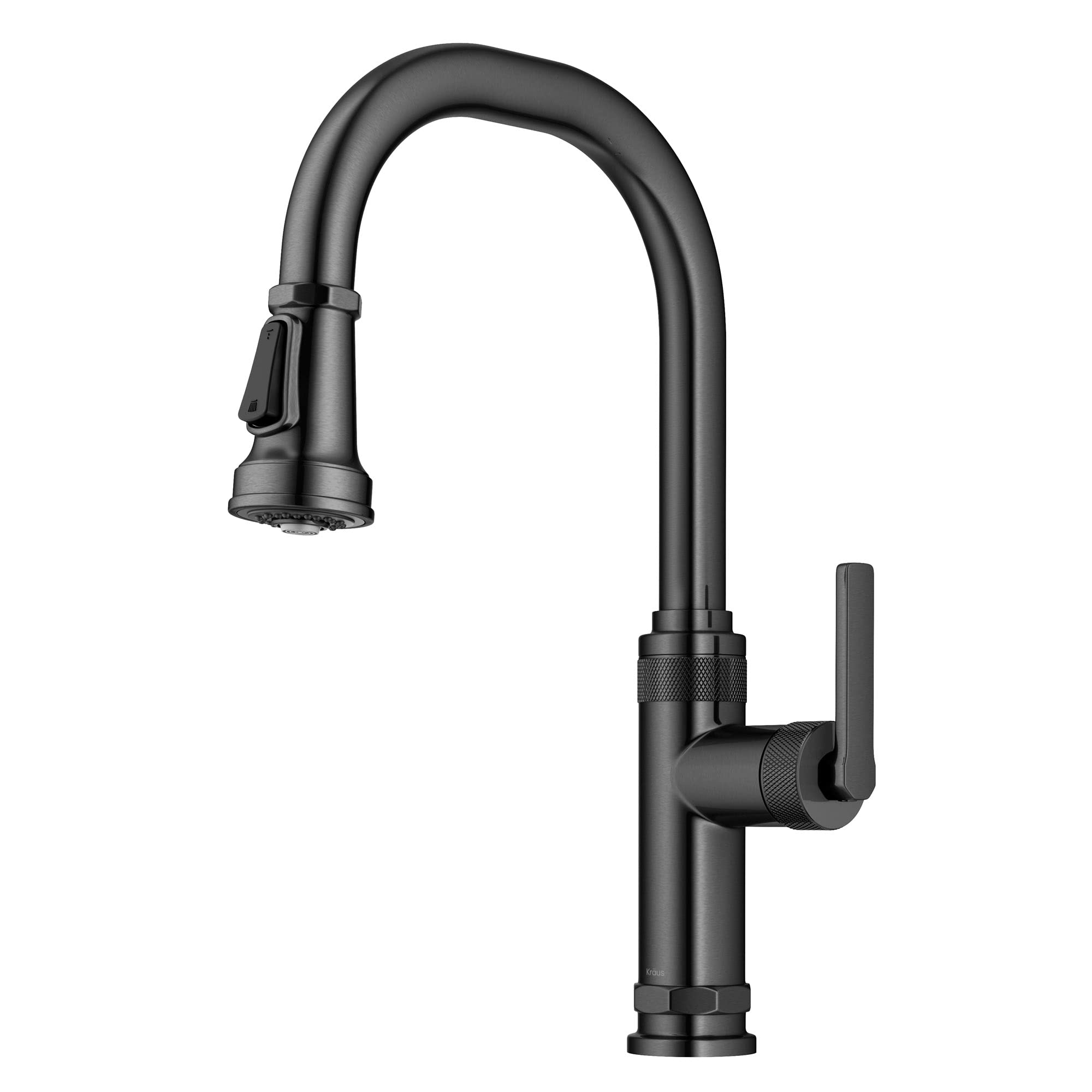 KRAUS Allyn Industrial Pull-Down Single Handle Kitchen Faucet in