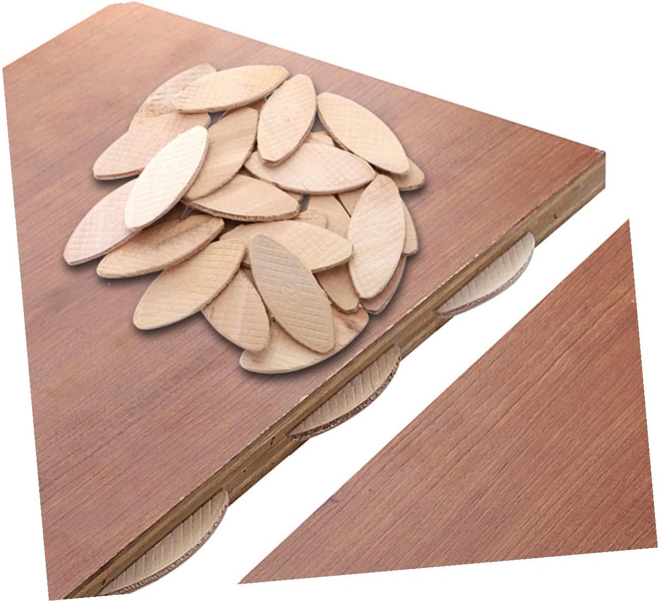 100pcs Solid Wood Woodworking Biscuits Joining Biscuit Joiner Woodworking Connection Board for Tenon Machine