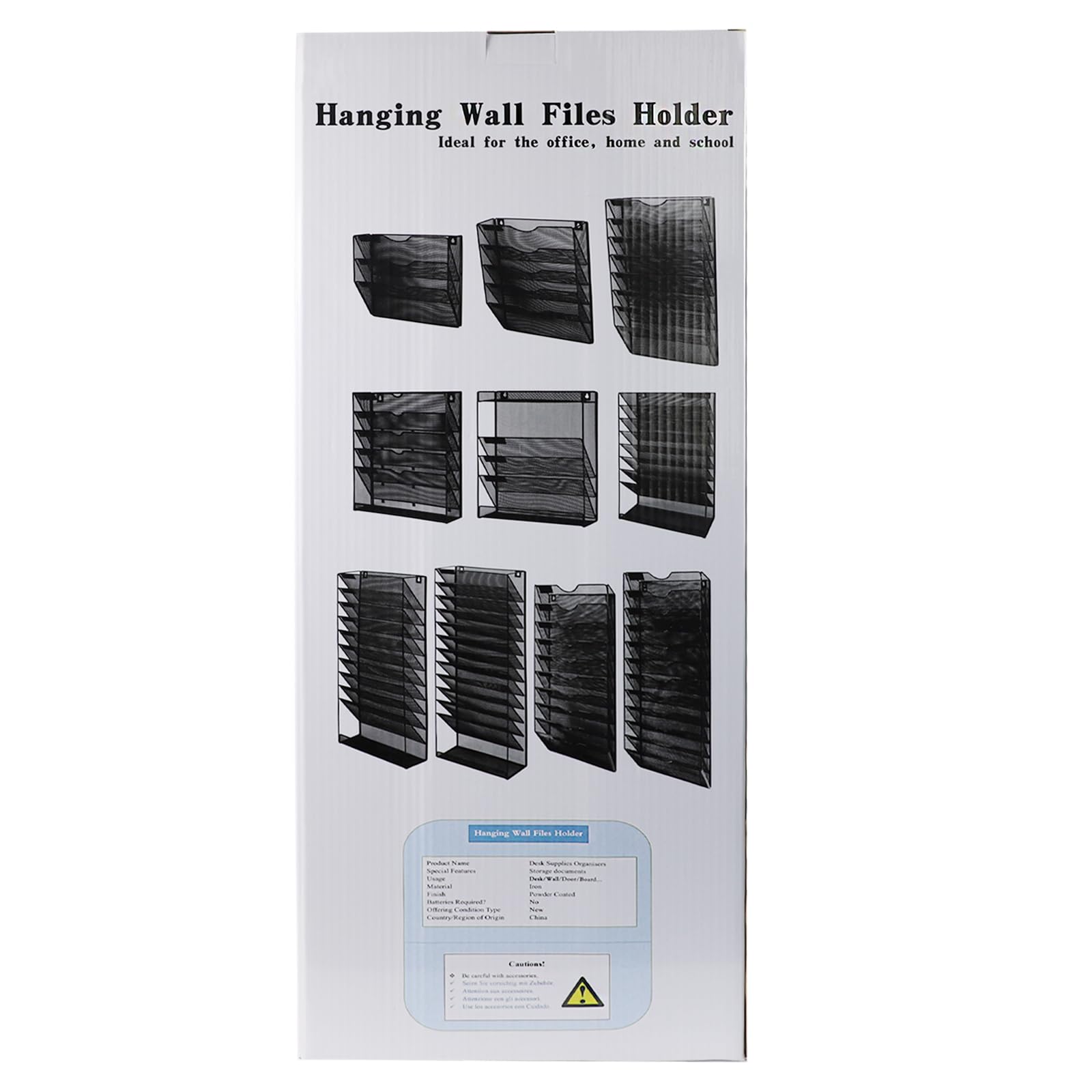 SUPEASY 13-Tier Wall File Holder Organizer With Fiji - View #13