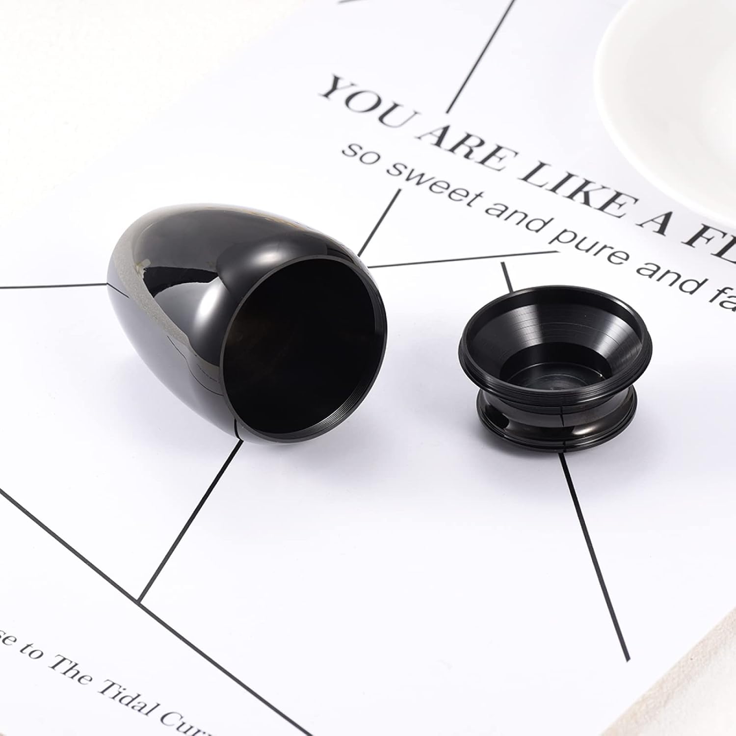 SHEIL 73 * 45mm Engravable Funeral Urns for Ashes Keepsake Urns Bone Ash Holder Cremation Urns Funeral Casket