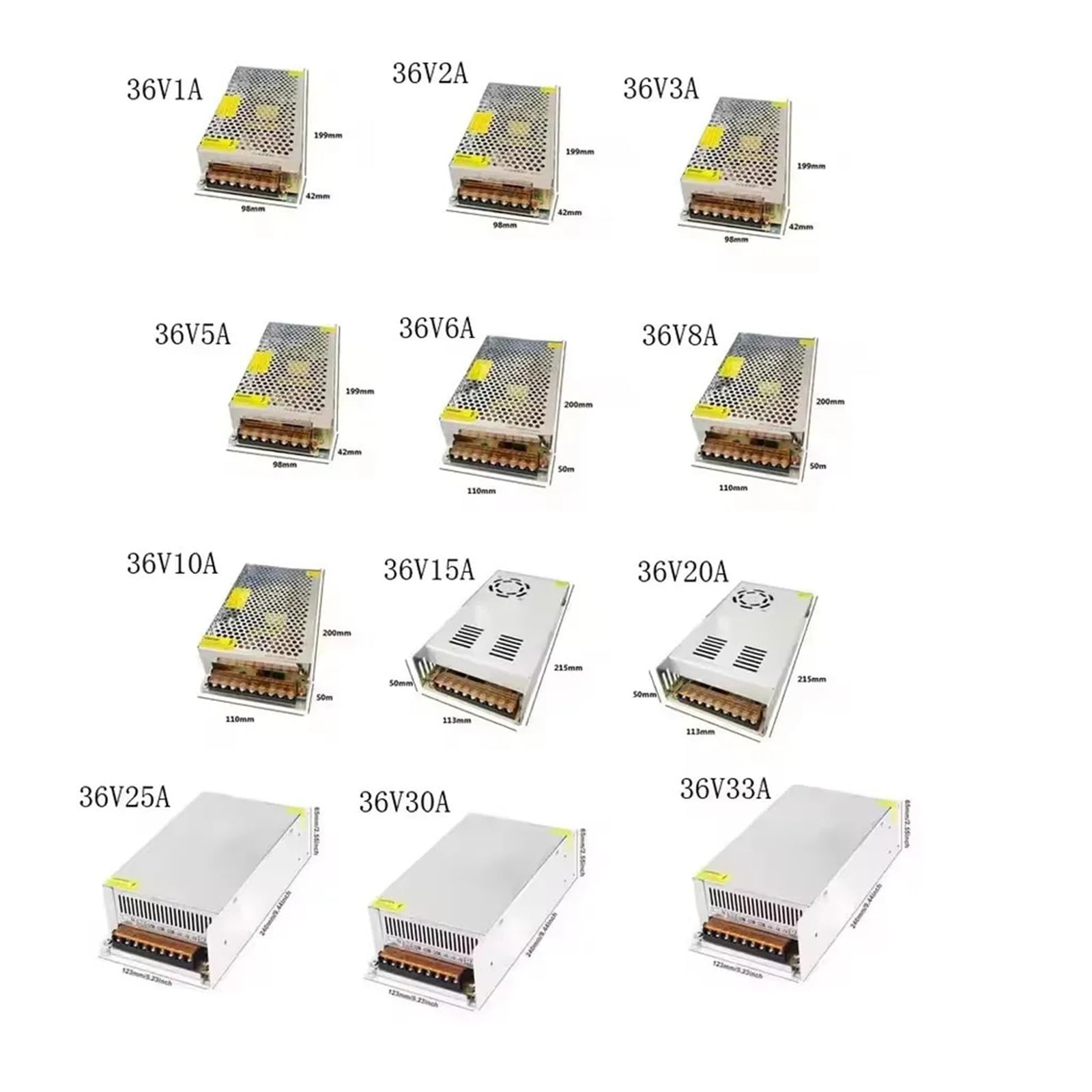 Zasilacz sieciowy LED SMPS AC 110V 220V na DC 5 V 12 V 24 V 36 V 48 V 1 A 2 A 3 A 5 A 10 A 20 A 30 A 40 A 50 A 60 A Zasilacz sieciowy (220 V, 2_50A)