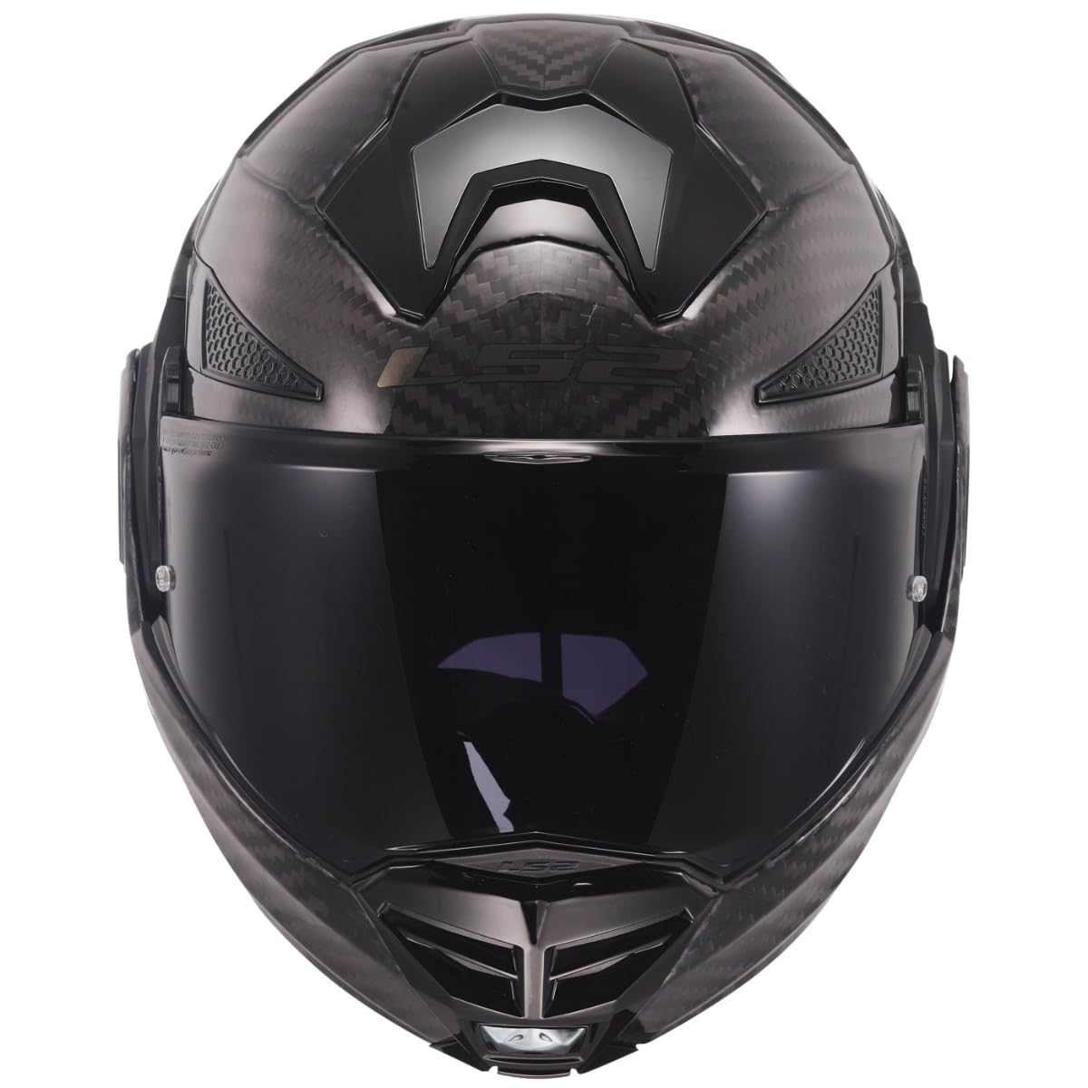 LS2, Casco Moto Modulare ADVANT X CARBON Matt Carbon, S
