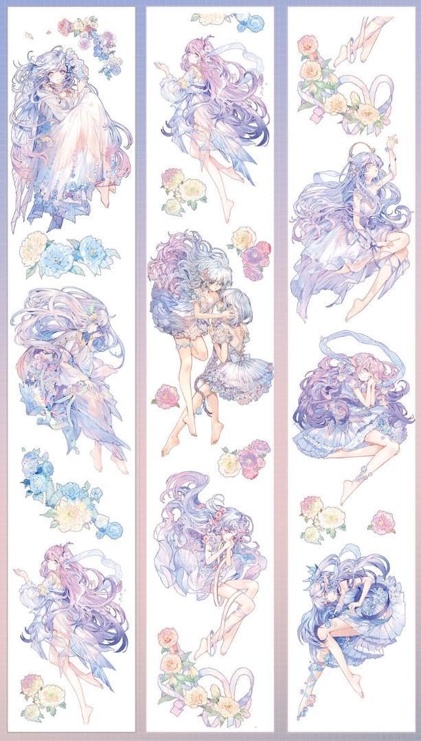 海外マスキングテープ巻売り 漫歩春風 人物マスキングテープ 海外マスキングテープ巻売り 漫歩春風 人物マスキングテープ