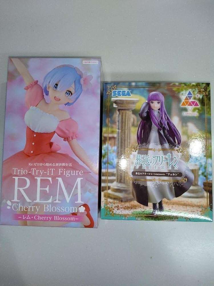葬送のフリーレン　RE：ゼロから始める異世界生活　他　フィギュア6個セット 葬送のフリーレン RE：ゼロから始める異世界生活 他 フィギュア6