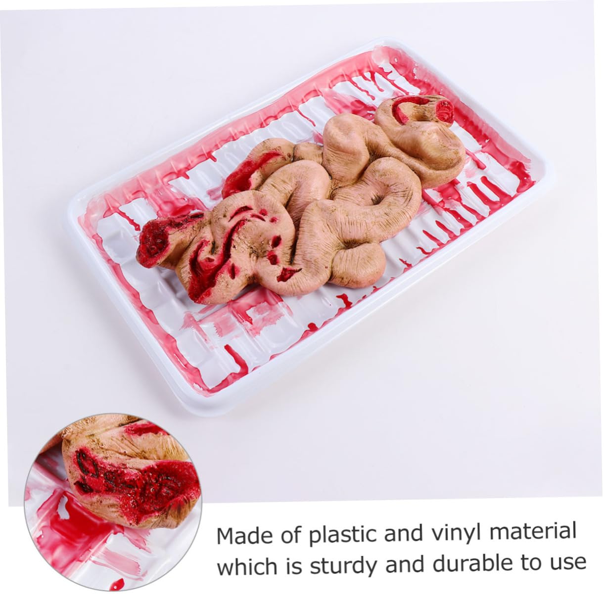 VICASKY Horror Organ Lunch Box Toy Gioco di Halloween Spaventoso con Prop Intestino per Creare Atmosfera Terrificante