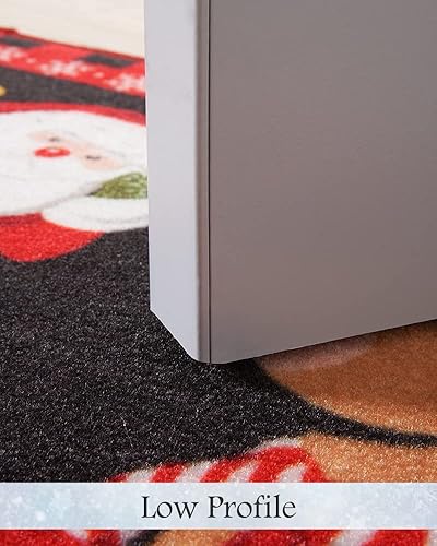 Miniatura 3 de Tapete de bienvenida antideslizante para puerta de Navidad, para exteriores, interiores, entrada, porche, decoración navideña de vacaciones