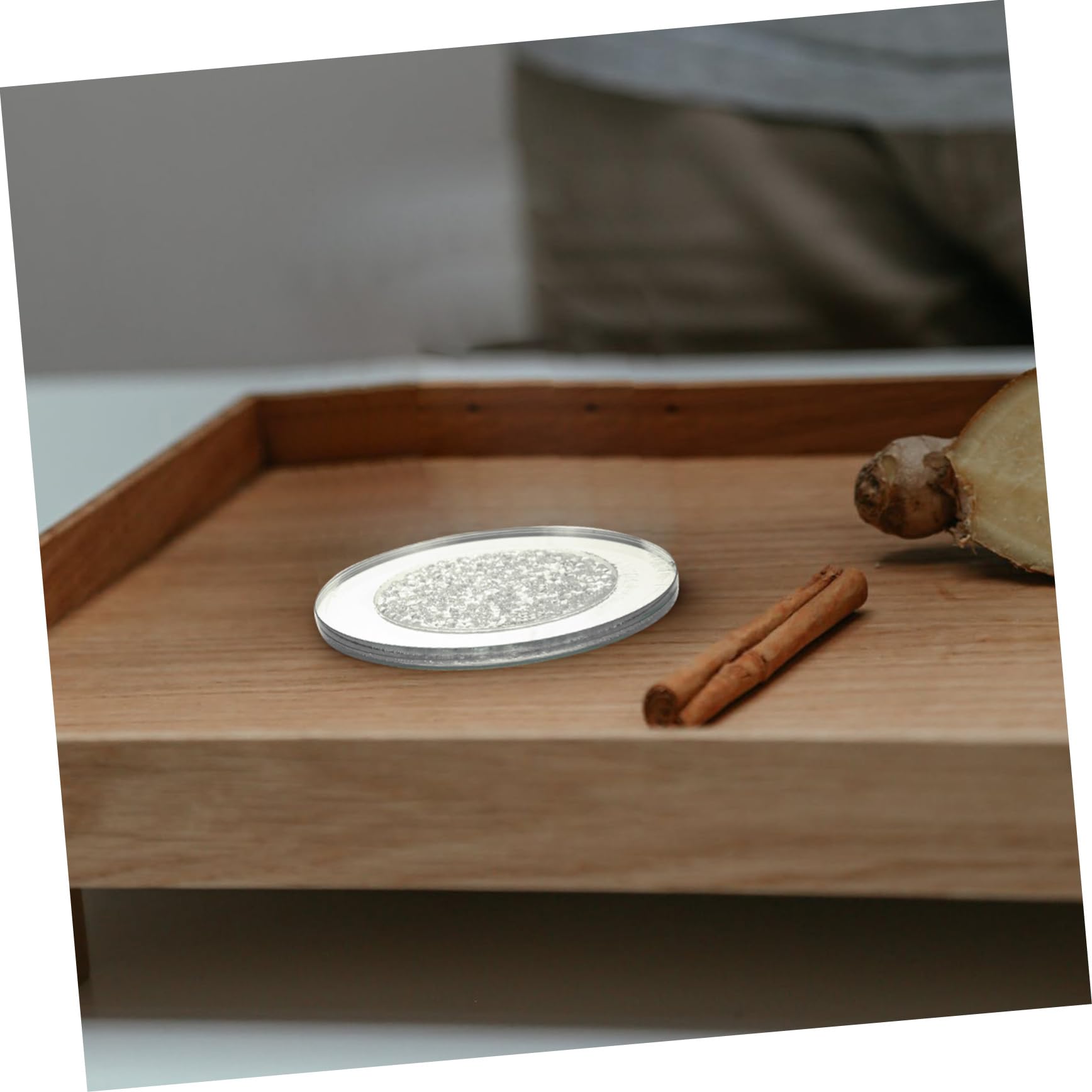 LIFKOME 4stücke Glas Untersetzer Für Tassen Tischsets Aus Hochwertigen Materialien Bruchsicher Tischschutz Für Heimgebrauch Und Gastronomie