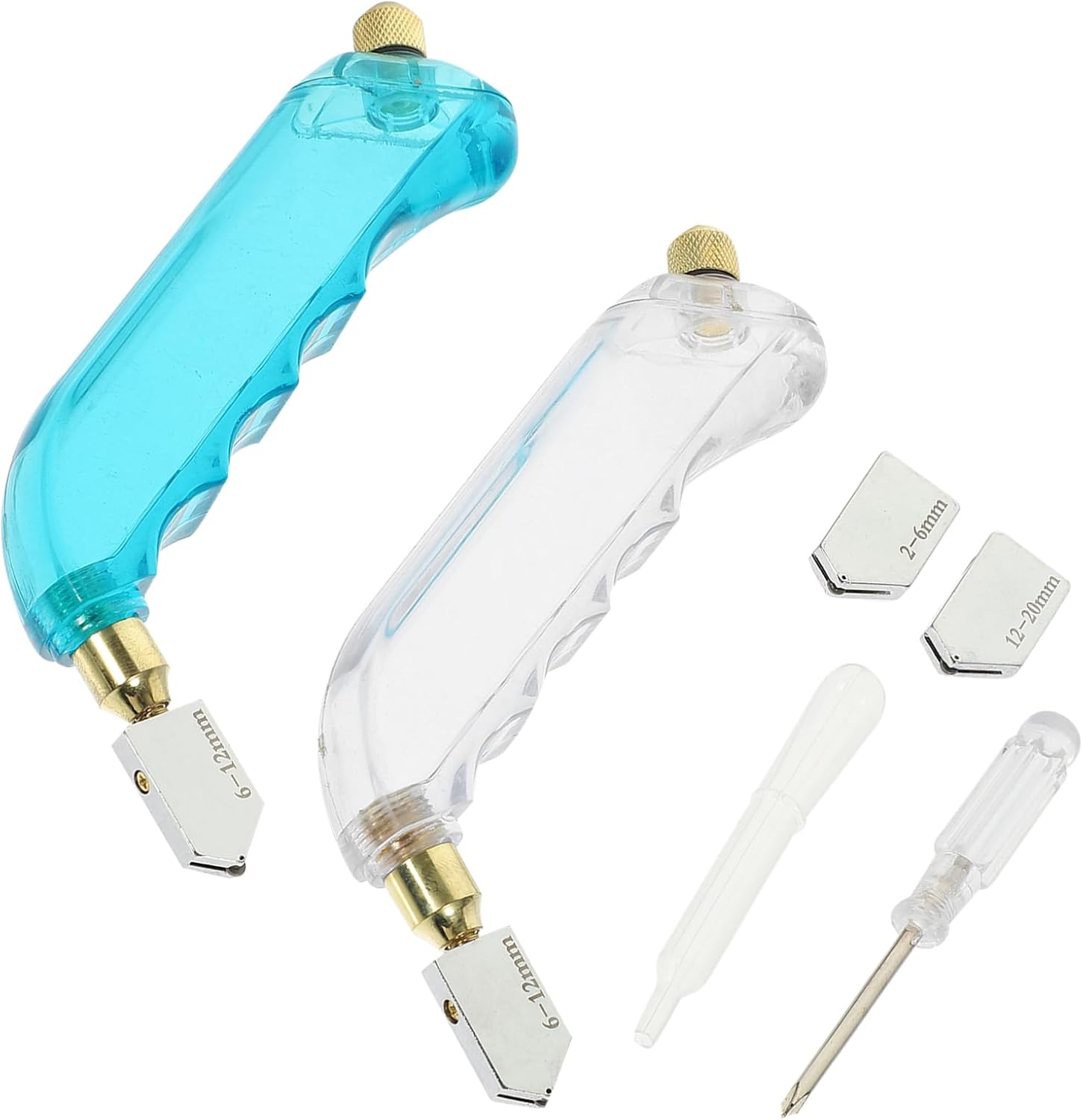 Homoyoyo 1set Oil Glass Cutter Tool Kit for Bottles Multi-use Glass Cutting Device for Wine Beer and Soda Bottles Easy to Use Portable Oil Dispensing System