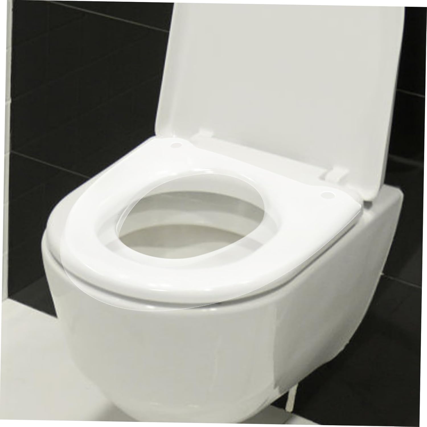 Waterproof Toilet Seat Cover Pad Washable Plastic Cushion for Bathroom Universal Fit Soft and Comfortable Design for Personal Use