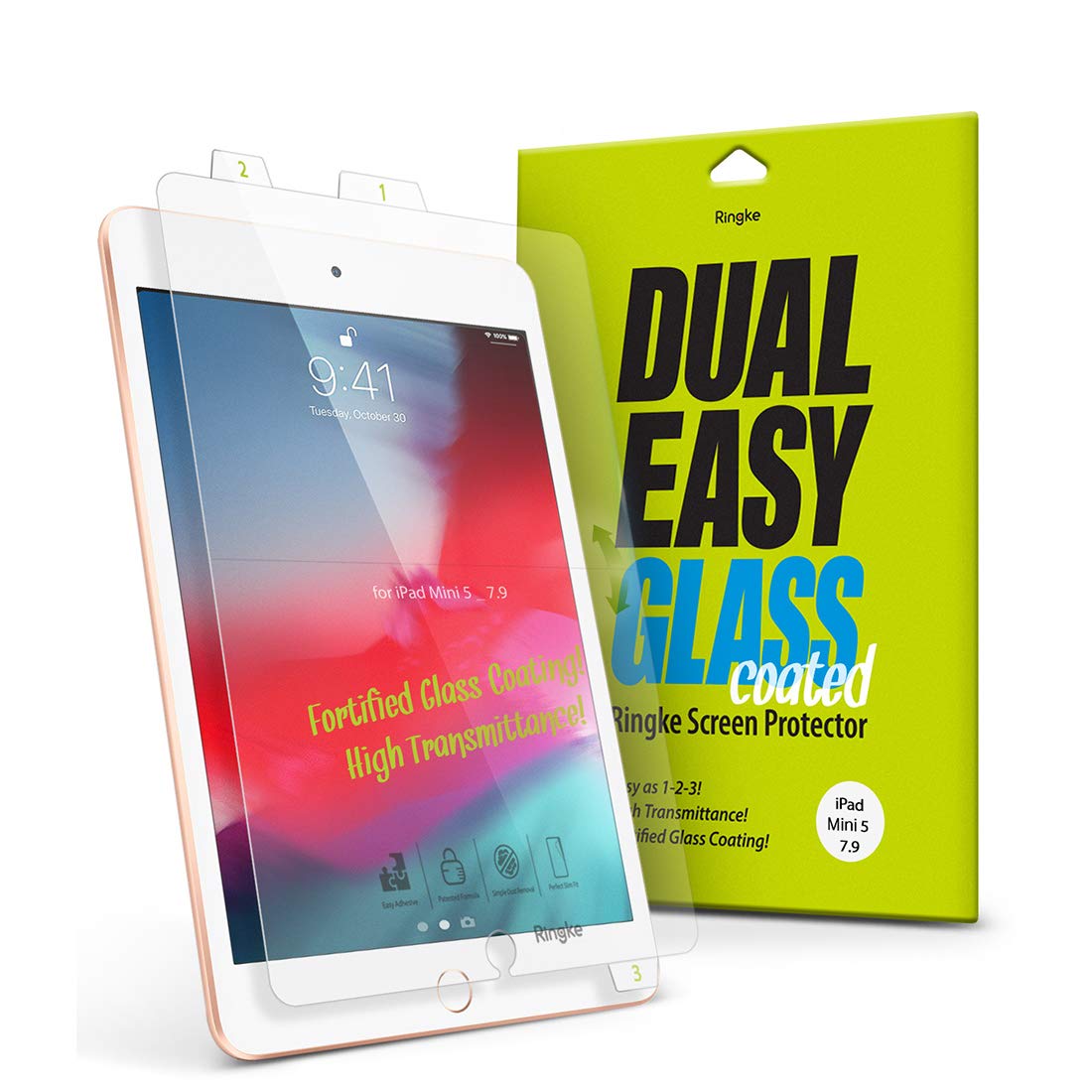 Ringke Dcap0001 Tempered Glass Screen Protector For Ipad Mini
