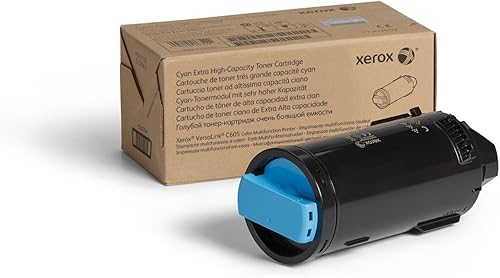 Miniatura 4 de Xerox Cartucho de tóner de alta capacidad cian genuino 106R03928 - 16800 páginas para uso en VersaLink C605, amarillo