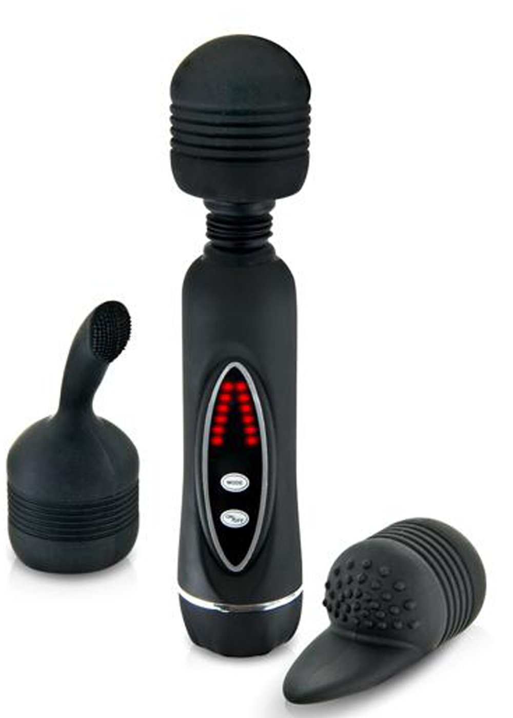 Pretty Love Black Power Wand with 2 Heads, 200 g