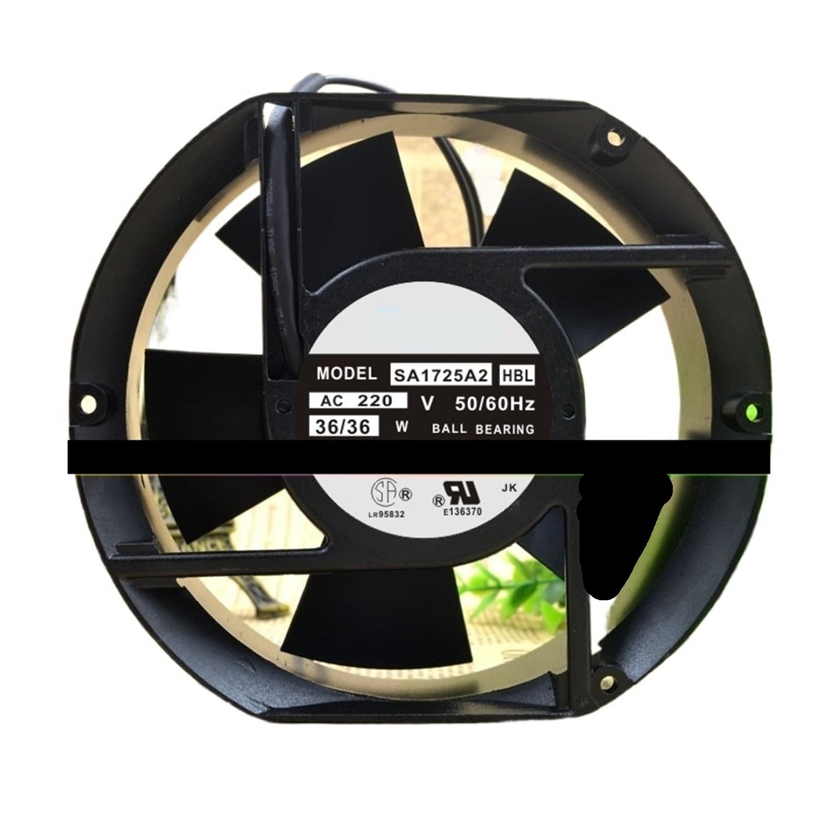 YMUGUEGH SA1725A2HBL AC220V 36W 17251 17cm fan