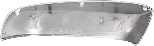 Miniatura 6 de X AUTOHAUX 2 piezas de repuesto de tapa de espejo superior cromadas para Silverado Sierra 1500+2500+3500HD 2007-2013 Tahoe Suburban Avalanche