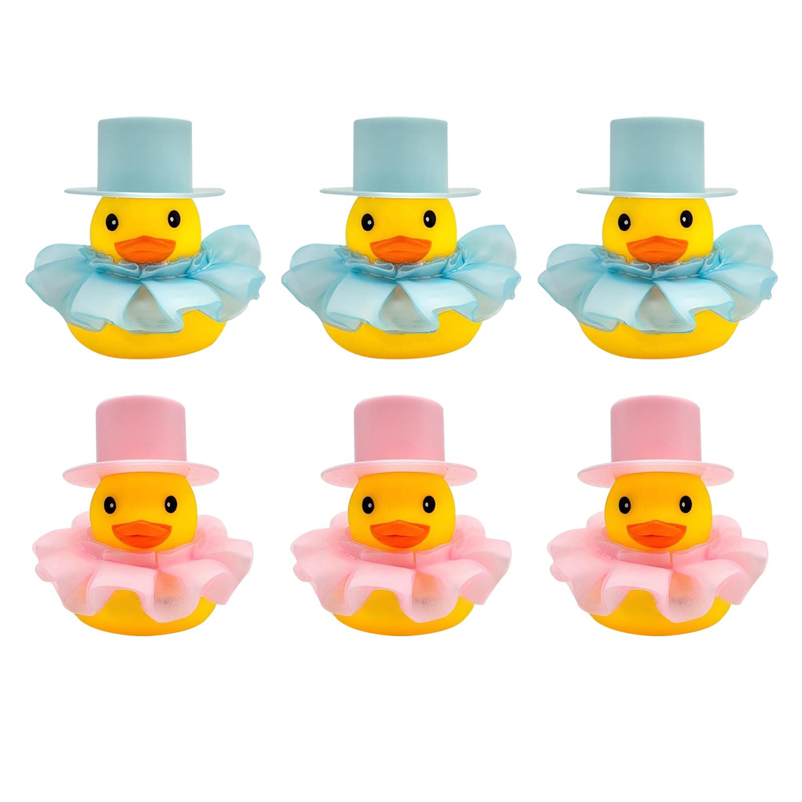 Rubber Ducks Bath Toys for Toddlers | Mini Non-Toxic Duckies Baby Bathtub Fun | Durable Rubber Duck Bath Time & Party Favors