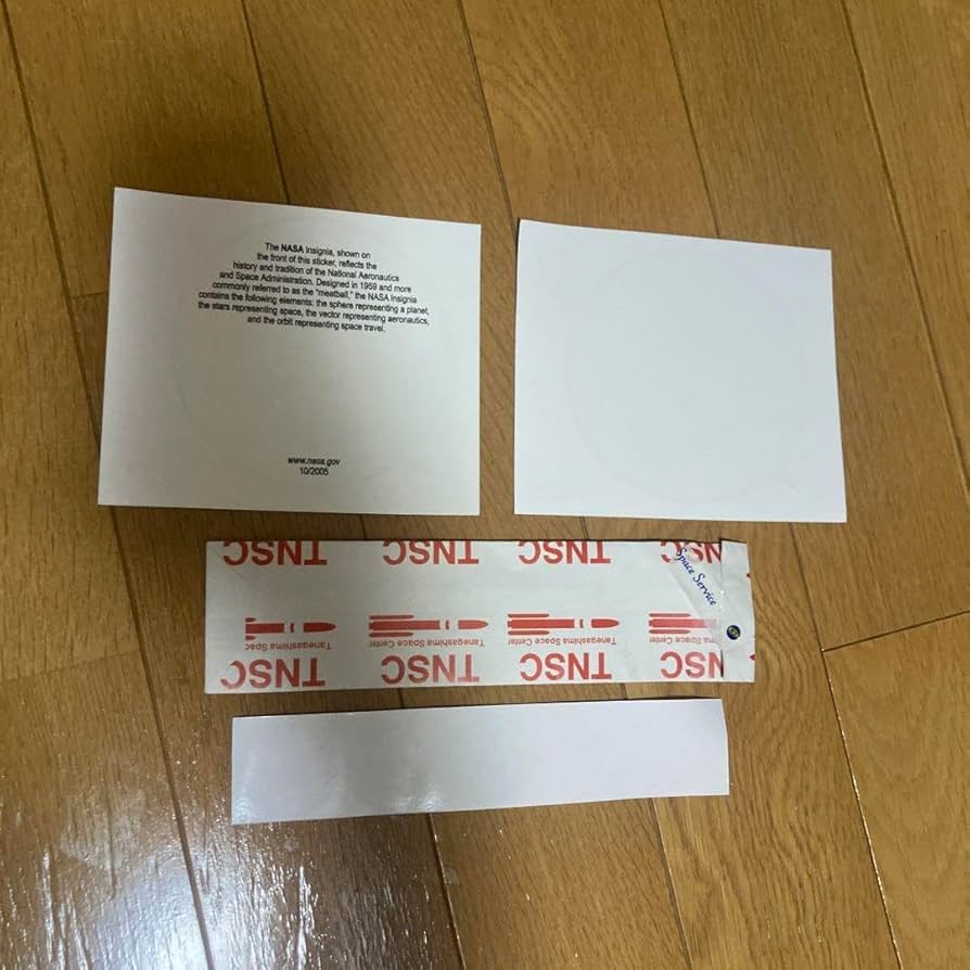 1973's☆NASA☆Skaylab 3☆実物パーツ片3種・ステッカー6枚 Amazon.